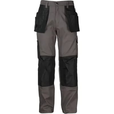 Busters Werkbroek Comfort Grijs/zwart L