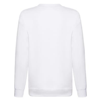 Fruit of the Loom Kinder/Kids Premium Effen Inzet Sweatshirt (Wit)
