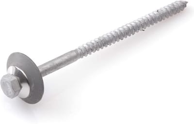Houtdraadbout Golfplaat 7x110mm termisch verzinkt - 100 stuks