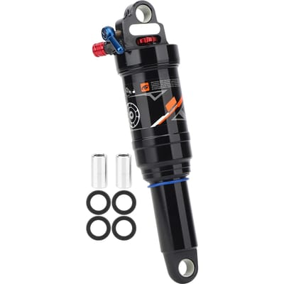 Mountainbike Zachte Achterframe Staart Luchtdruk Terugslag Schokdemper Fietsaccessoire 190MM black