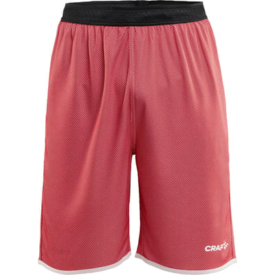 Craft Progress Reversible Basket Shorts M 1911115 - Bright Red/White - XS