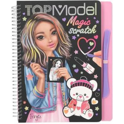Top Model TOPModel magic scratch boek Educatieve boeken (spelletjes en raadsels)