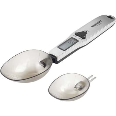 VOLTCRAFT SP-500 VC-12607925 Lepelweegschaal Weegbereik (max.) 500 g Resolutie 0.1 g RVS