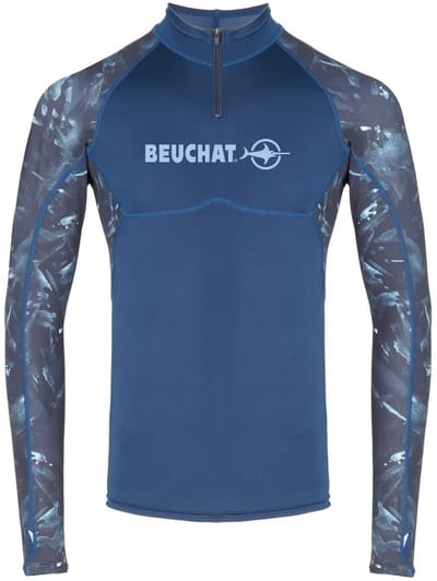 Beuchat Atoll Rashguard Met Lange Mouwen Blauw L Man