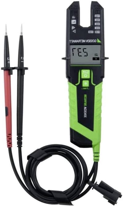 Spanningsmeter - Stroomtester - Elektrisch Testen - Contactloze Meting - 1000 V - Zwart