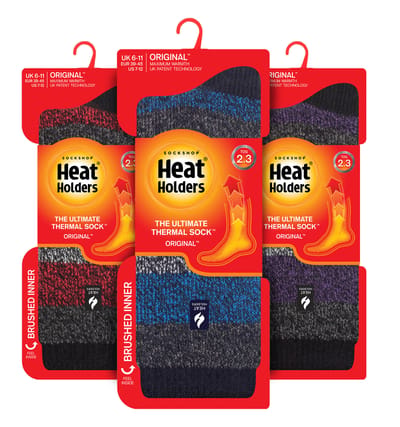 Heat Holders3 paar thermo herensokken voor de winter - Porto