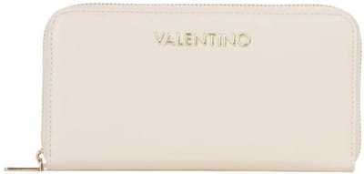 VALENTINO portemonnee Clio Re Zip Around Wallet Ecru crème