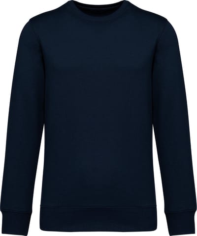 Native Spirit Ecologische uniseks sweater met ronde hals en afhangende mouwen French Terry NS430 - Navy Blue - L