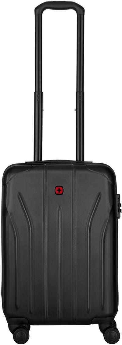 WENGER trolley Oryson Expandable Carry-On Hardside Case Black zwart 54cm