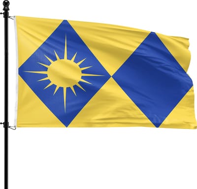 VlagDirect - Son en Breugel vlag - Gemeente Son en Breugel vlag - 90 x 150 cm.