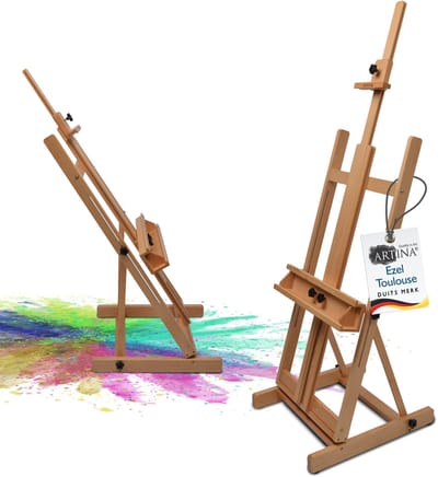 Artina Schilderezel â€“ Beukenhout Atelierezel â€“ 56x230 cm â€“ Toulouse