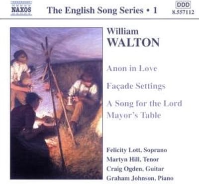 Felicit Lotty, Martyn Hill, Craig Ogden, Graham Johnson - Walton: English Songs 1 (CD)