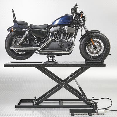 Datona® Motorheftafel met minilift - Zwart