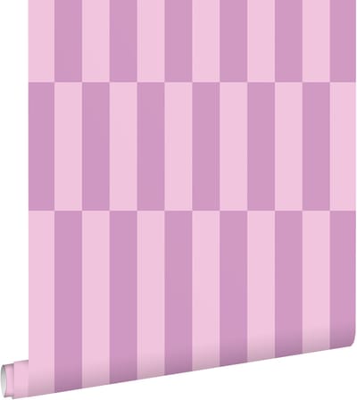 ESTAhome behang strepen paars - 50 x 900 cm - 131422