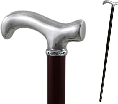 Elegante Zitstok - Handgemaakte Wandelstok - Stijlvol Ondersteunen - Italiaans Vakmanschap - Tot 97 cm - Derby