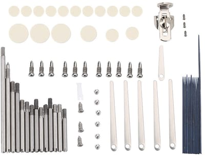 Allecto - Klarinet Reparatieset - Onderhoudsset voor Houten Klarinet - 10 Gereedschappen - Perfect voor Vervangingen - Ideaal voor Muzikanten