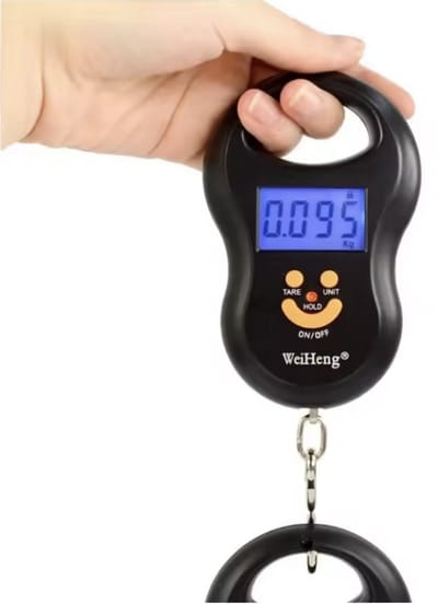 CHPN - Bagageweegschaal - Kofferweegschaal - Digitale weegschaal - Koffer wegen voor het vliegen - Vakantie - Gewicht van de koffer