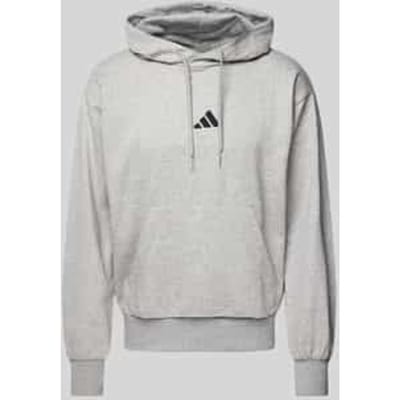 Adidas Sportswear Essentials Feelcozy Fleece Hoodie - Heren - Grijs