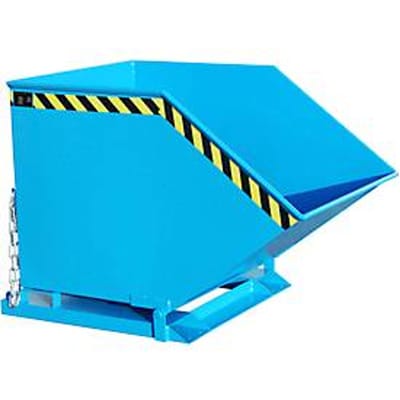 Kiepcontainer KK 800, blauw (RAL 5012)