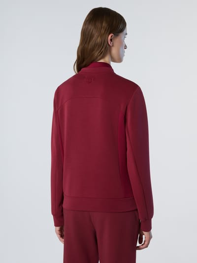 North Sails Sweatshirt met opstaande kraag Scuba stof