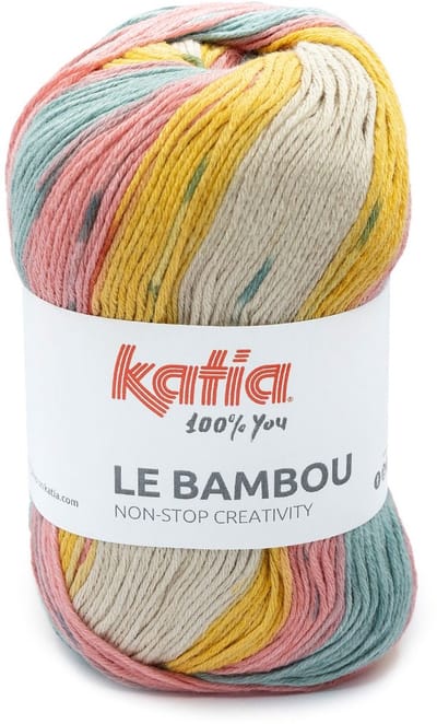 Katia Le Bambou - 103 tequila sunrise - Katoen/Bamboegaren met Kleurverloop