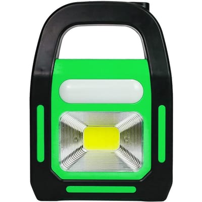 3-in-1 oplaadbare USB-campinglantaarn op zonne-energie, waterdichte noodzaklamp groen
