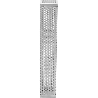 12 inch 304 Roestvrij Staal BBQ Rookbuis Barbecue Accessoire voor Elektrische Houtskool 12 Inch white