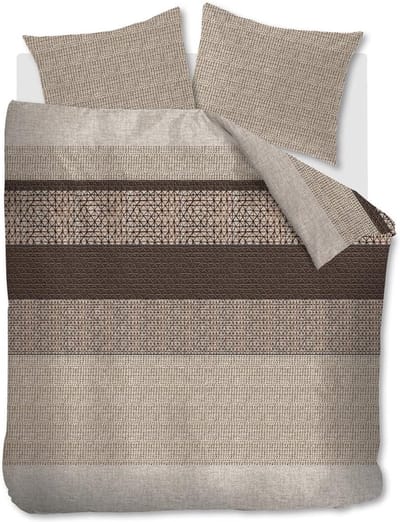 Beddinghouse Mathis dekbedovertrek - Eenpersoons - 140x200/220 cm - Naturel