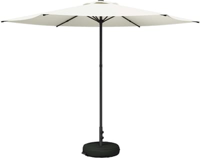 vidaXL - Tuinparasol - met - voet - 300 - x - 300 - cm - Polyester - Rechthoekig