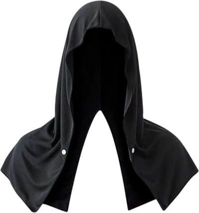 Koelende Handdoek Hoodie - Sneldrogend & Herbruikbaar - Zonnebescherming & UV Bescherming - Koelende Nek- en Hoofdband voor Outdoor Sport, Hardlopen, Wandelen - Zwart