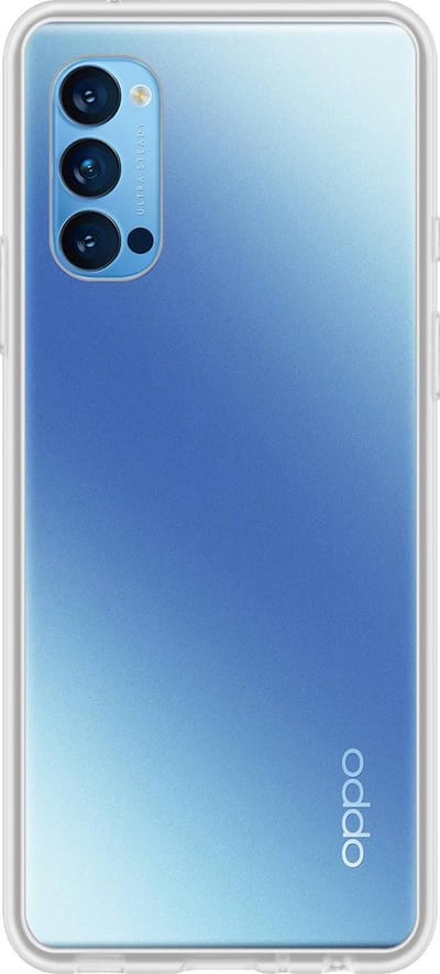 Hoes - Geschikt voor OPPO Reno 4 Pro 5G - Sterk & Shockproof - Hoesje Cover - Siliconen Case - Transparant