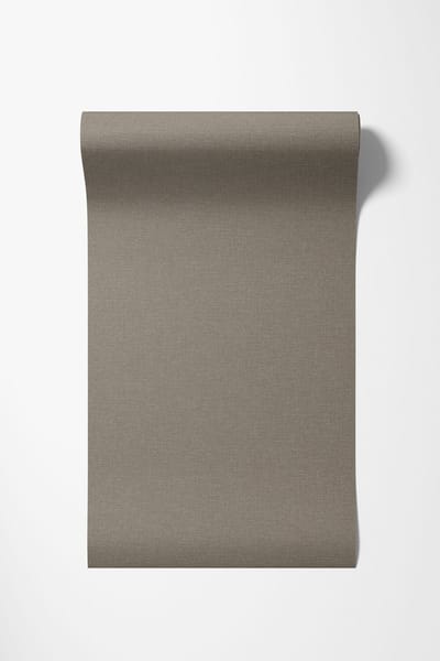 Dutch Wallcoverings - Vliesbehang - Linen & Textures - uni taupe - LT10031