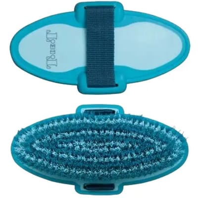 Zachte paardenborstel tweekleurig assortiment T de T