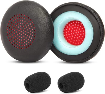 Vervangende oorkussens voor UC-headsets, geschikt voor Voyager 4310, 4320, Focus en Focus 2 - Comfort en geluidsisolatie
