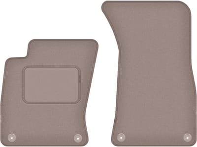 Beige voormatten voor: Audi A8 D3 Lang (2002-2009)