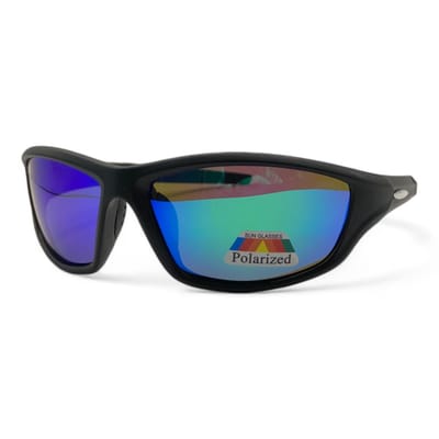 LOUD AND CLEAR® - Zonnebril - Festival Bril - Sport Bril - Heren - Dames - Groen - Blauw - Gepolariseerd - Polariserend
