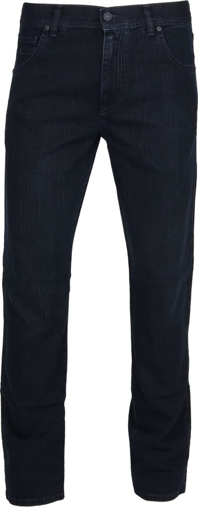 Alberto - Heren Jeans - Heren - W30 X L32 - Blauw - Katoen - 8237-1393-Stone