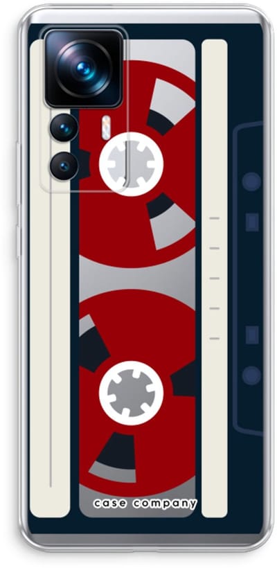 Case Company® - Hoesje geschikt voor Xiaomi 12T hoesje - Here's your tape - Soft Cover Telefoonhoesje - Bescherming aan alle Kanten en Schermrand