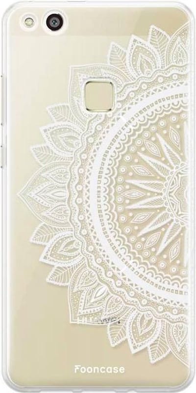 Fooncase Hoesje Geschikt voor Huawei P10 Lite - Shockproof Case - Back Cover / Soft Case - Mandala / Ibiza