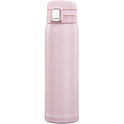 Bounce Draagbare Beker Godin 304 Vacuüm Roestvrij Staal Vacuüm Beker Vergrendeling Creatieve Cadeaubeker 500ml roze