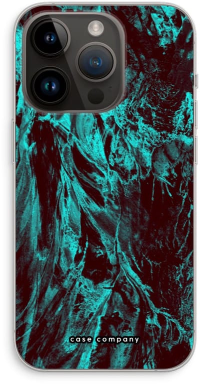 Case Company® - Hoesje geschikt voor iPhone 14 Pro hoesje - Ice Age - Soft Cover Telefoonhoesje - Bescherming aan alle Kanten en Schermrand