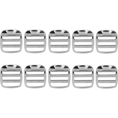 10 stuks 1 inch metalen verstelbare klikgesp sterke zware glanzende legering laddergesp voor doe-het-zelf tassen
