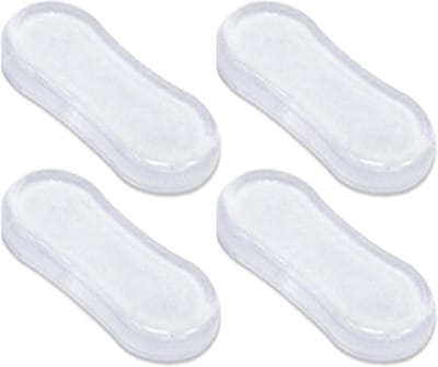 2 sets (8 stuks) toiletbrilbeschermers, sterke siliconen toiletbrilbeschermers, toiletbrildempers, rubberen toiletbrilpads, geschikt voor toiletonderdelen in huis, hotels en ziekenhuizen.
