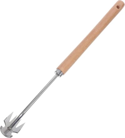 Onkruidverwijderaar Tuin - Handwieder Hark - Onkruid Wieden - Stevige Constructie - 457 cm - Multi