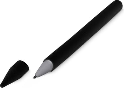kwmobile hoesje geschikt voor styluspen voor Microsoft Surface Pen - siliconenhoes voor tablet pen - zwart