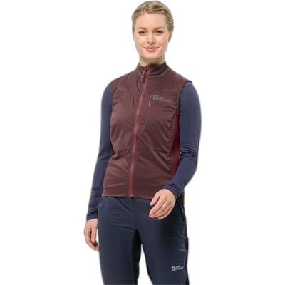 Jack Wolfskin Morobbia Alpha Vest Bruin 2XL Vrouw