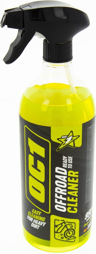 OC1 Cleaner - Motorfietsreiniger 1L - Schoonmaakmiddel voor motorfiets, fiets, mountainbike en straatmotor - Universele reiniger - Krachtige werking zonder schadelijke stoffen - toe te passen op alle oppervlakken