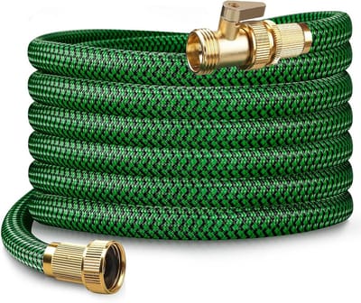 Knikvrije Tuinslang 15 Meter - Zwaar Belastbaar en Lekvrij met Metalen Connectoren