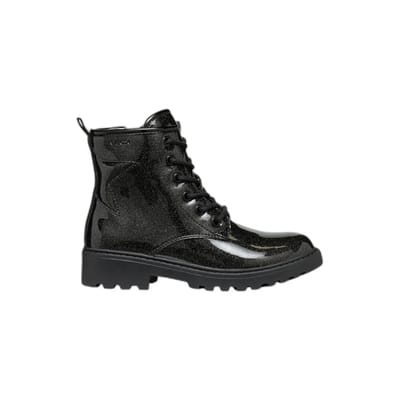 GEOX CASEY MEISJES - ZWART - Maat 35