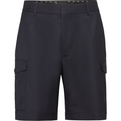 Wool Cargo Shorts